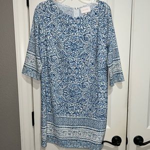 Skies are Blue light blue dress